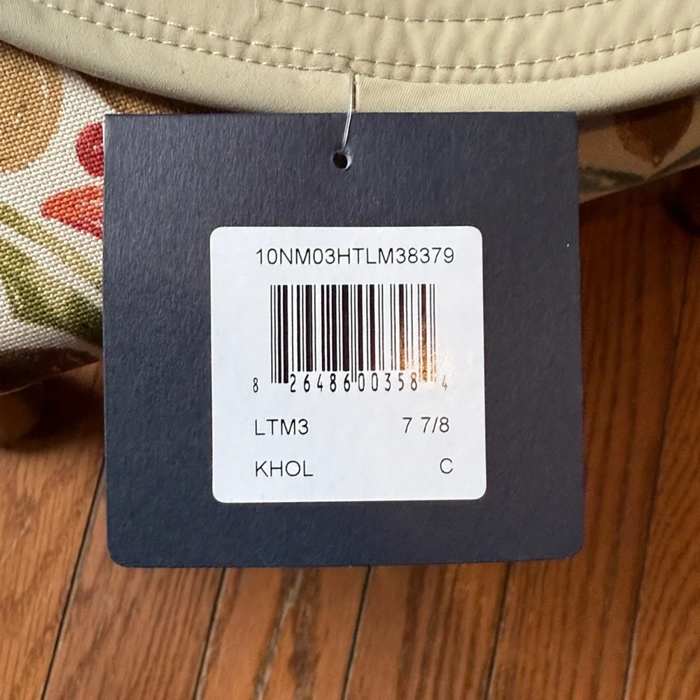 Light Beige Wide Brim Hat - Picture 6 of 6